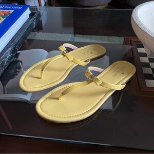 KATE SPADE • penny sandals in dandelion yellow